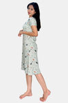 Sweetmoon Long T Shirt Nightdress - Green — thumbnail 4